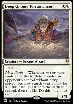 Deep Gnome Terramancer Commander Legends- Battle for Baldur's Gate